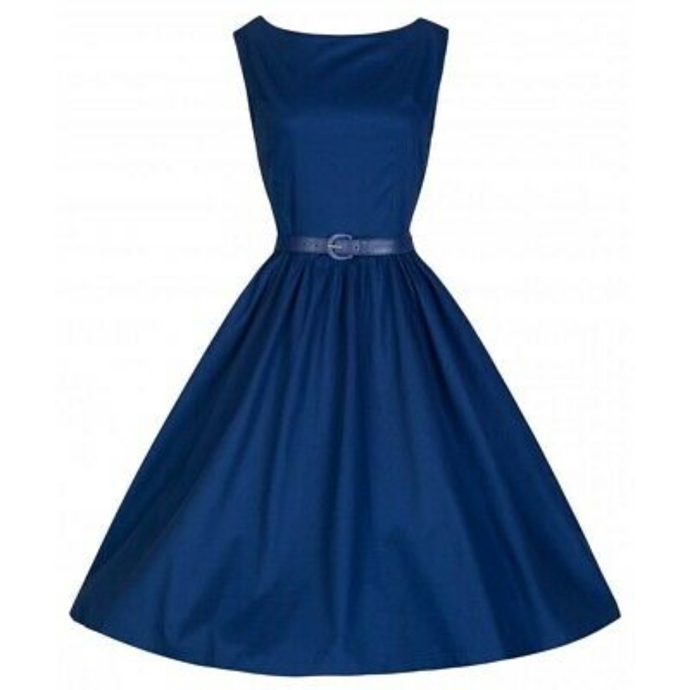 LINDY BOP Navy Audrey Dress